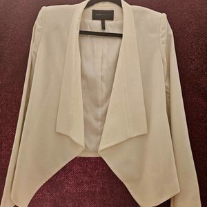 BCBG MaxAzria white formal blazer